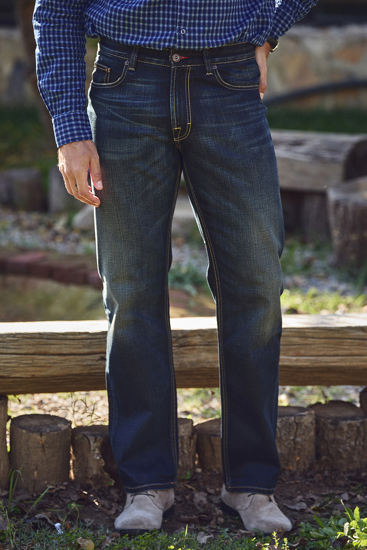 Indigo %100 Pamuk Denim Pantolon - SMILE