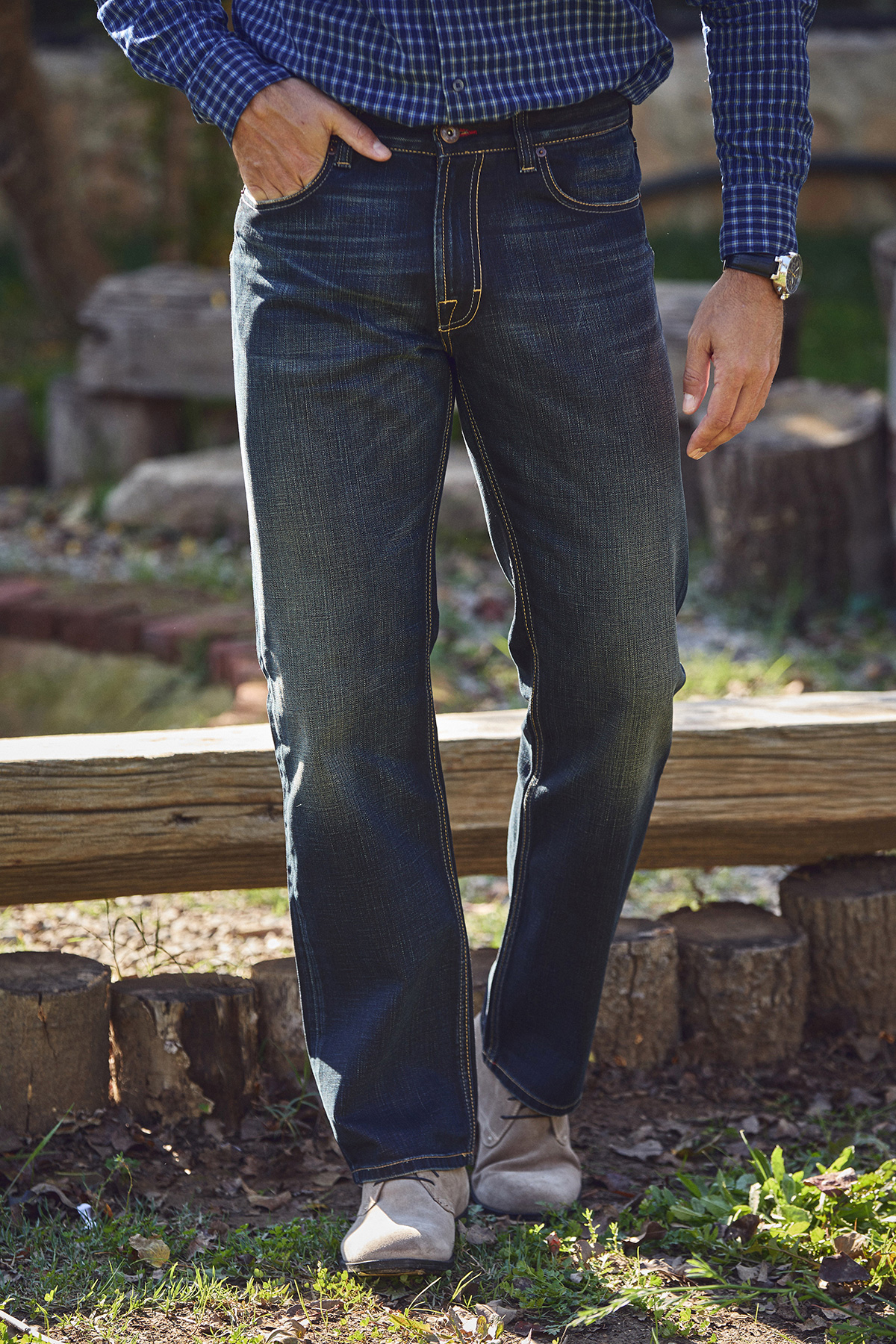 Indigo %100 Pamuk Denim Pantolon - SMILE (2)