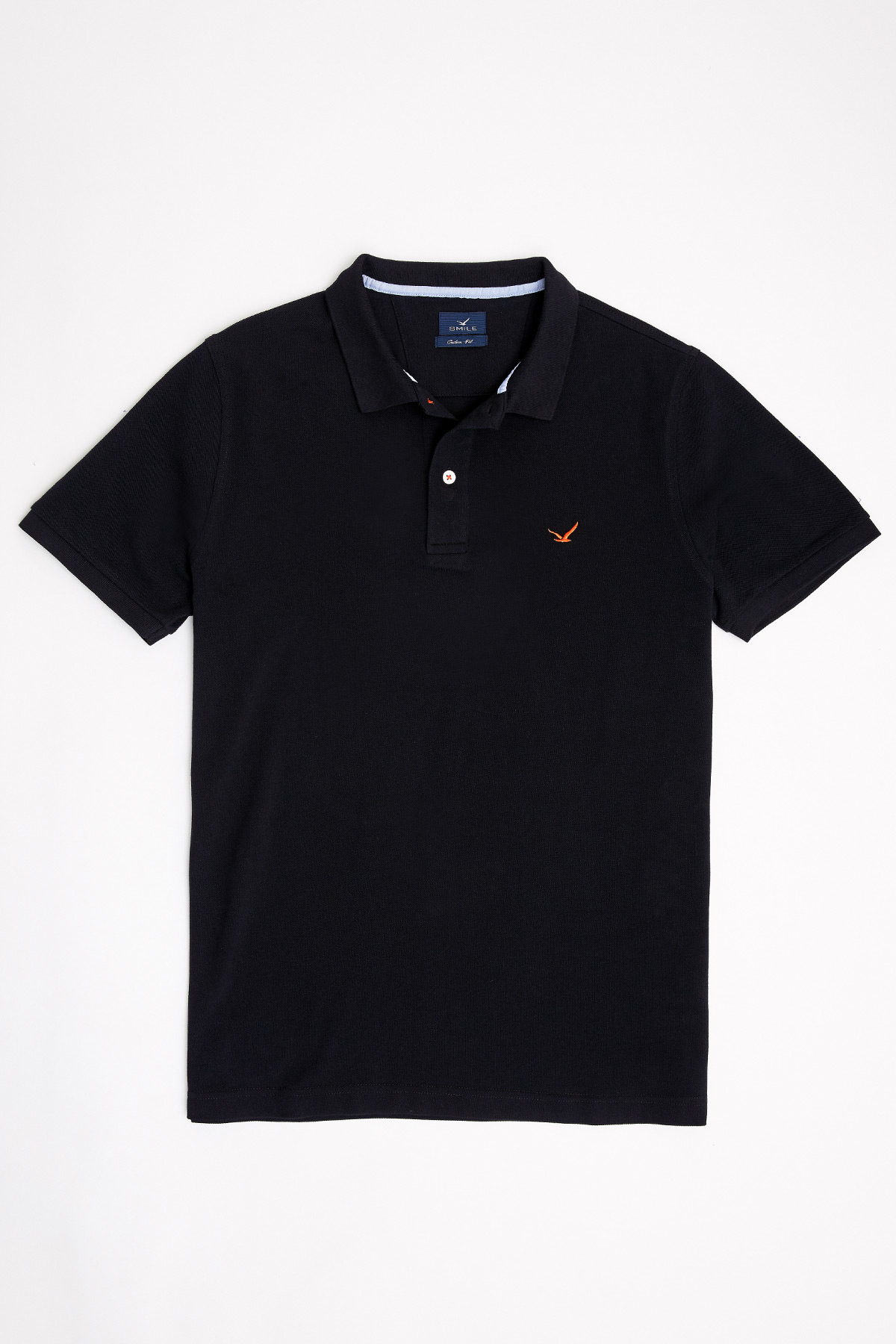 Siyah Polo Tişört - SMILE (2)