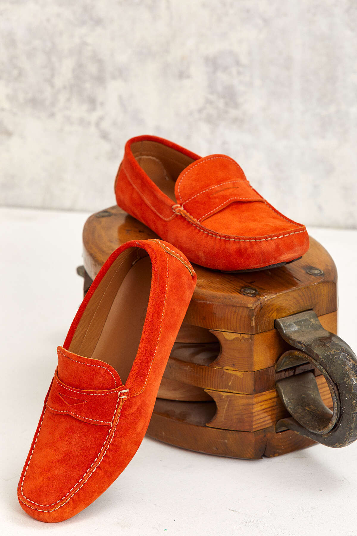 Turuncu Loafer Ayakkabı - SMILE