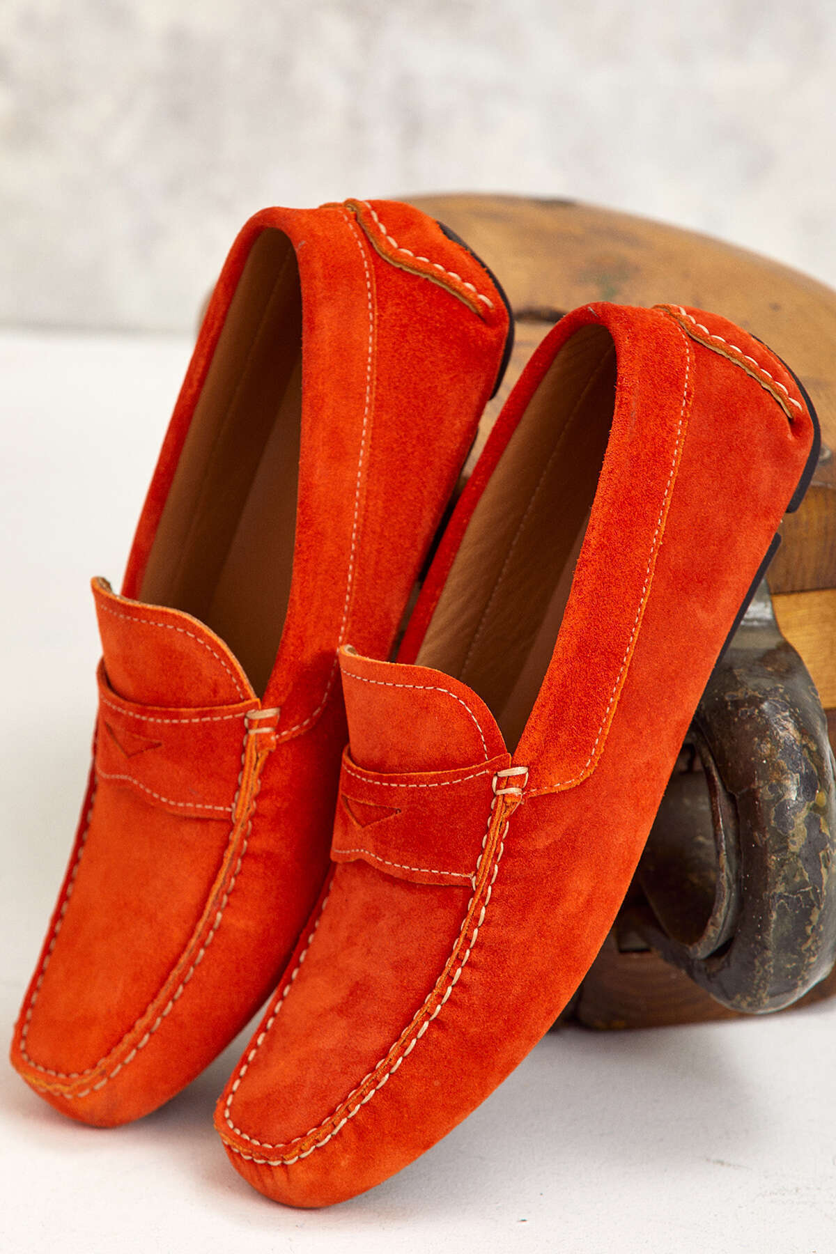 Turuncu Loafer Ayakkabı - SMILE (2)