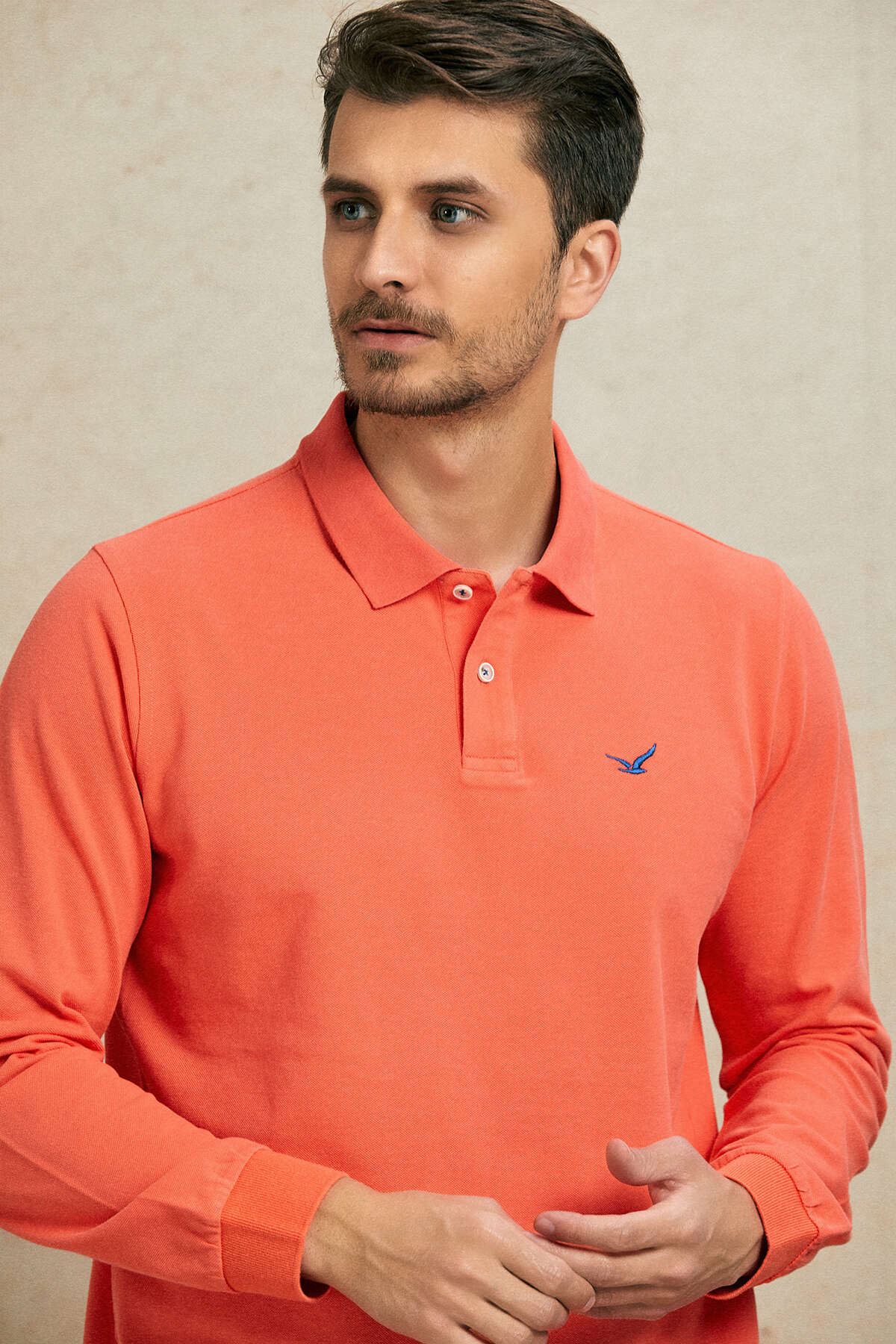 Mercan Polo Sweatshirt - SMILE (2)