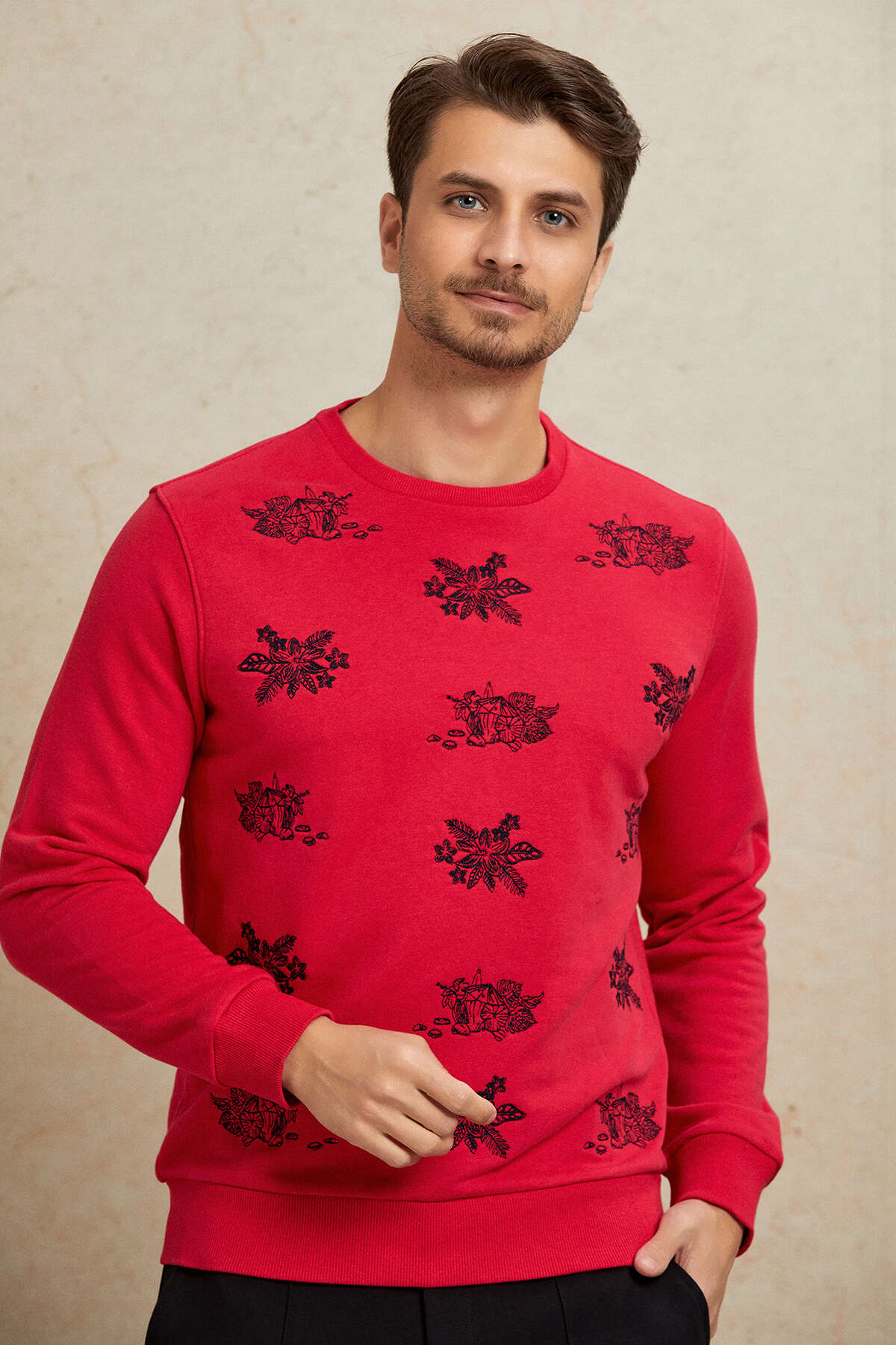 Fuşya Sweatshirt 