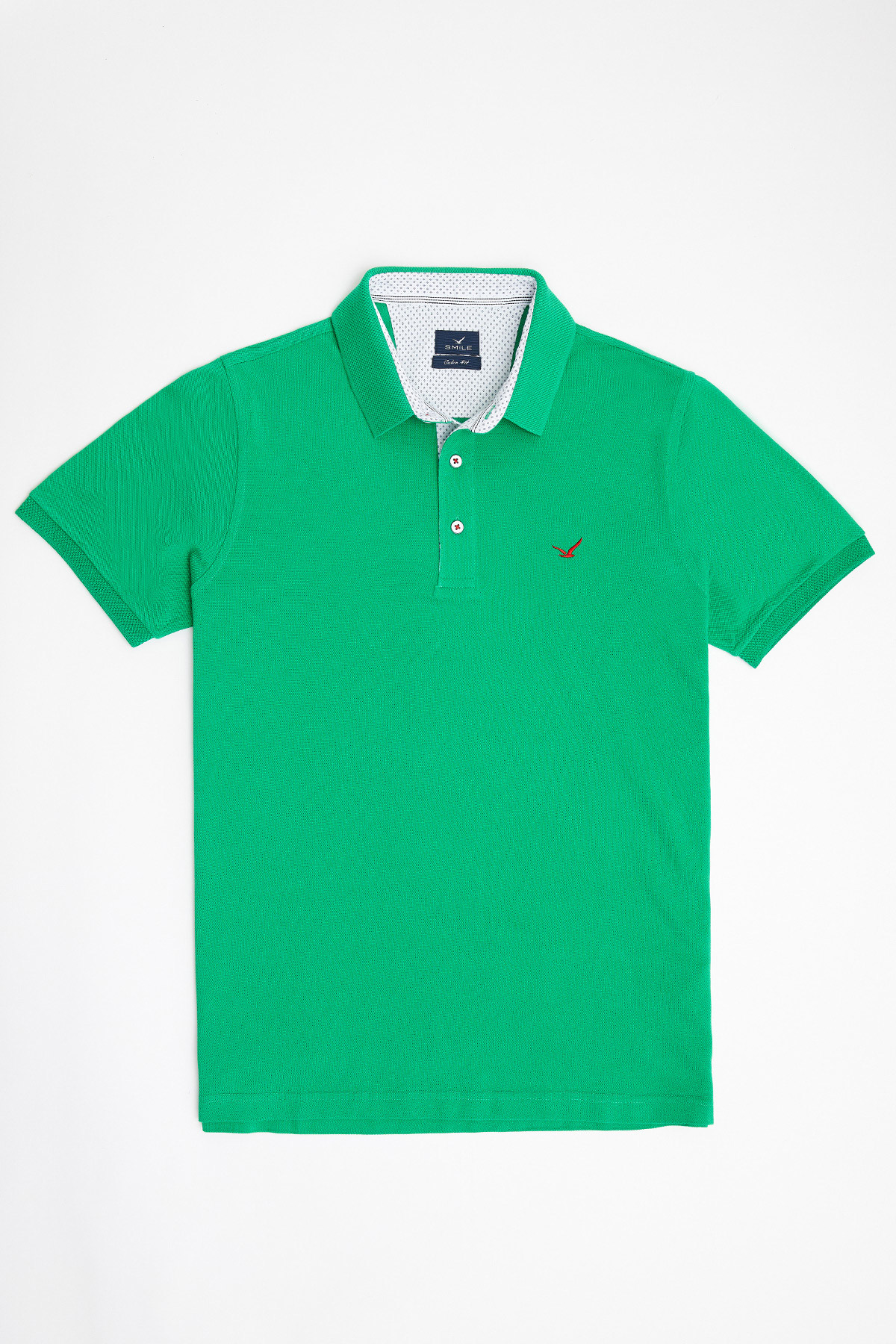 Koyu Yeşil Polo Tişört - SMILE (2)