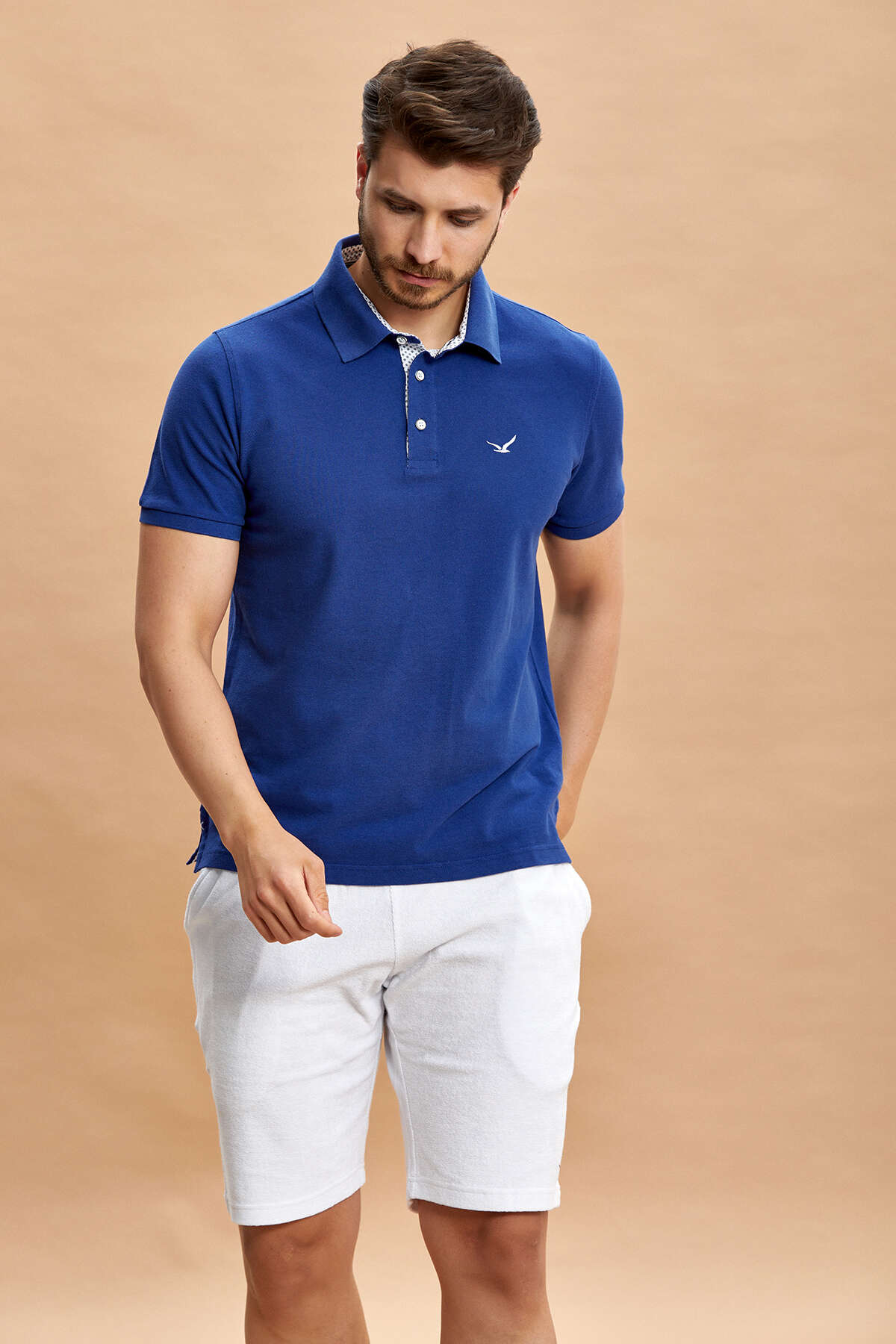 Indigo Polo Tişört - SMILE (2)