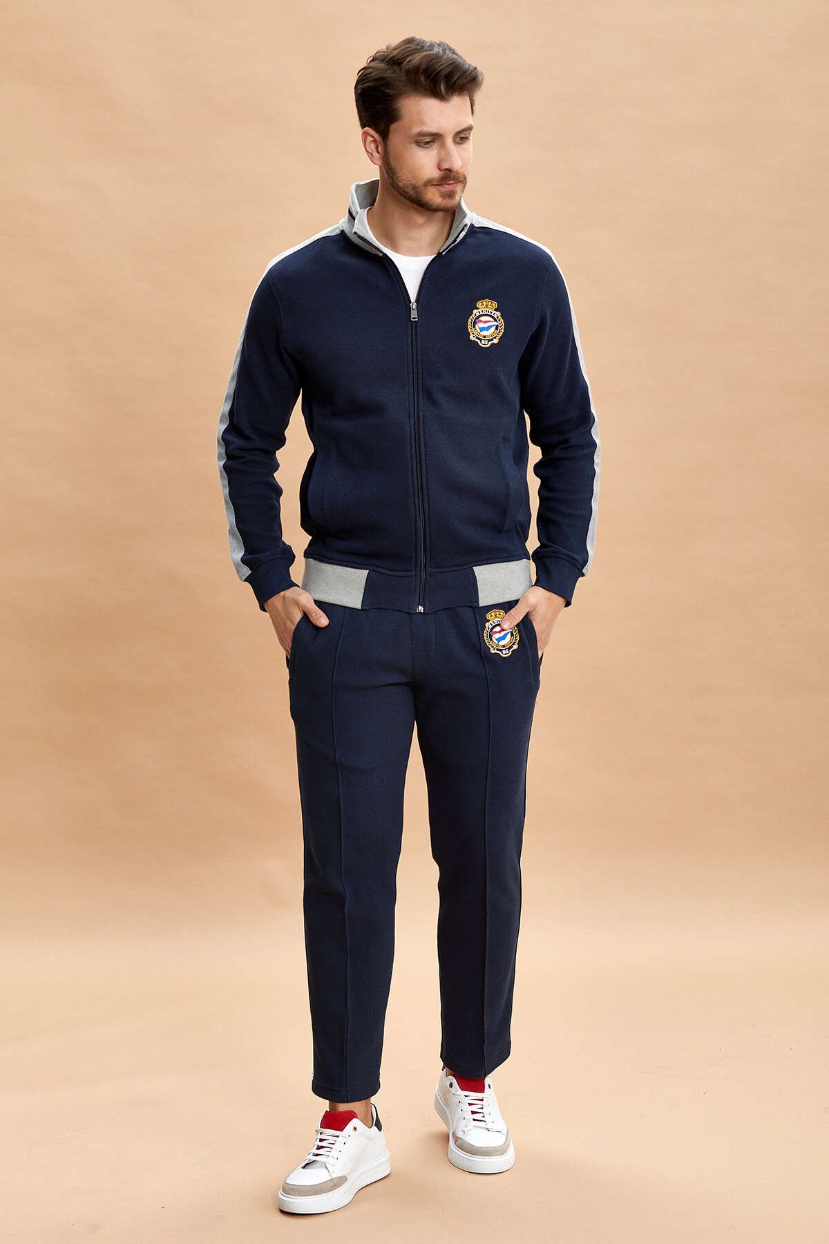 Lacivert Sweatshirt - SMILE (2)