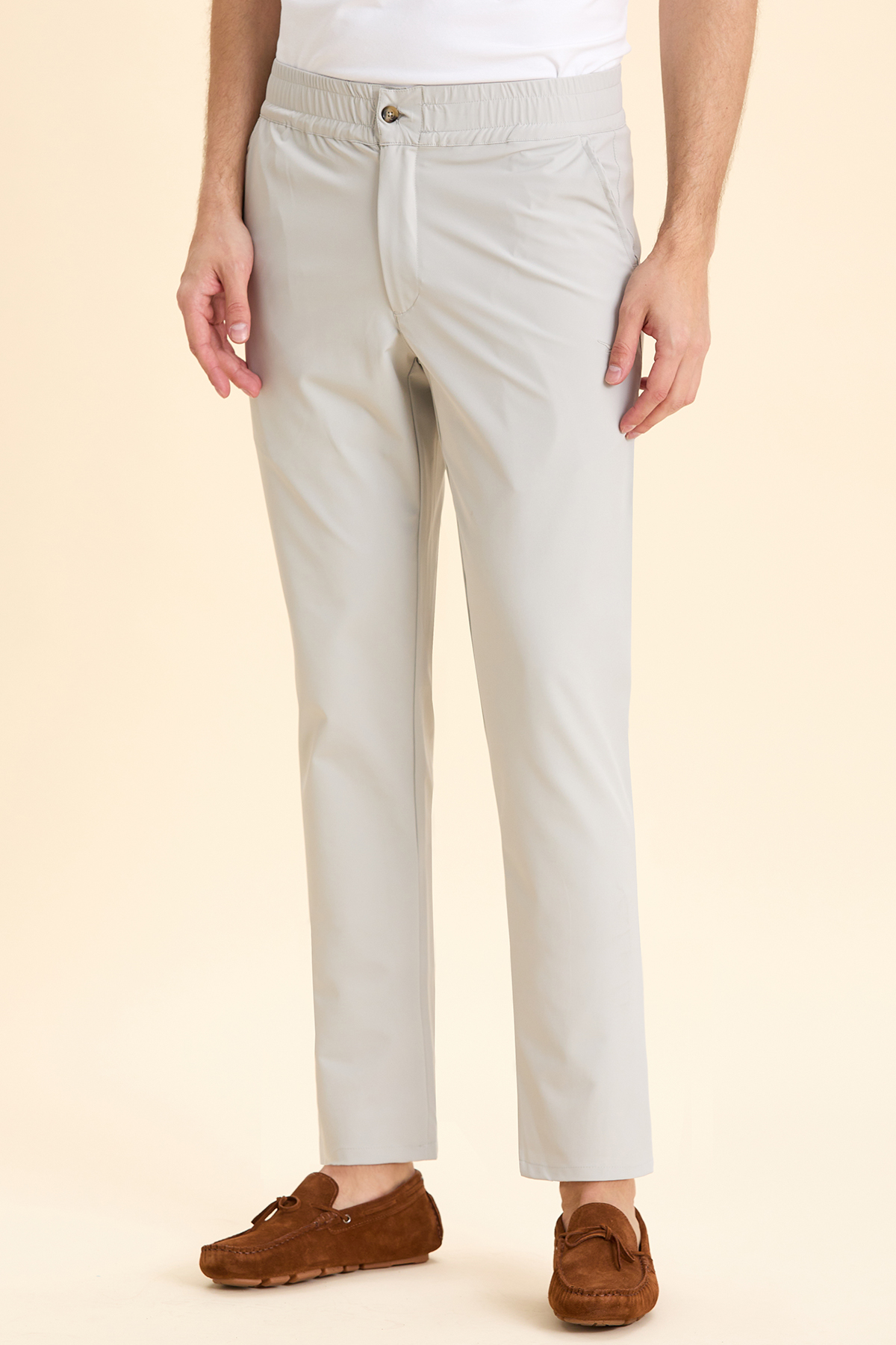 Taş Rengi Casual Pantolon - SMILE