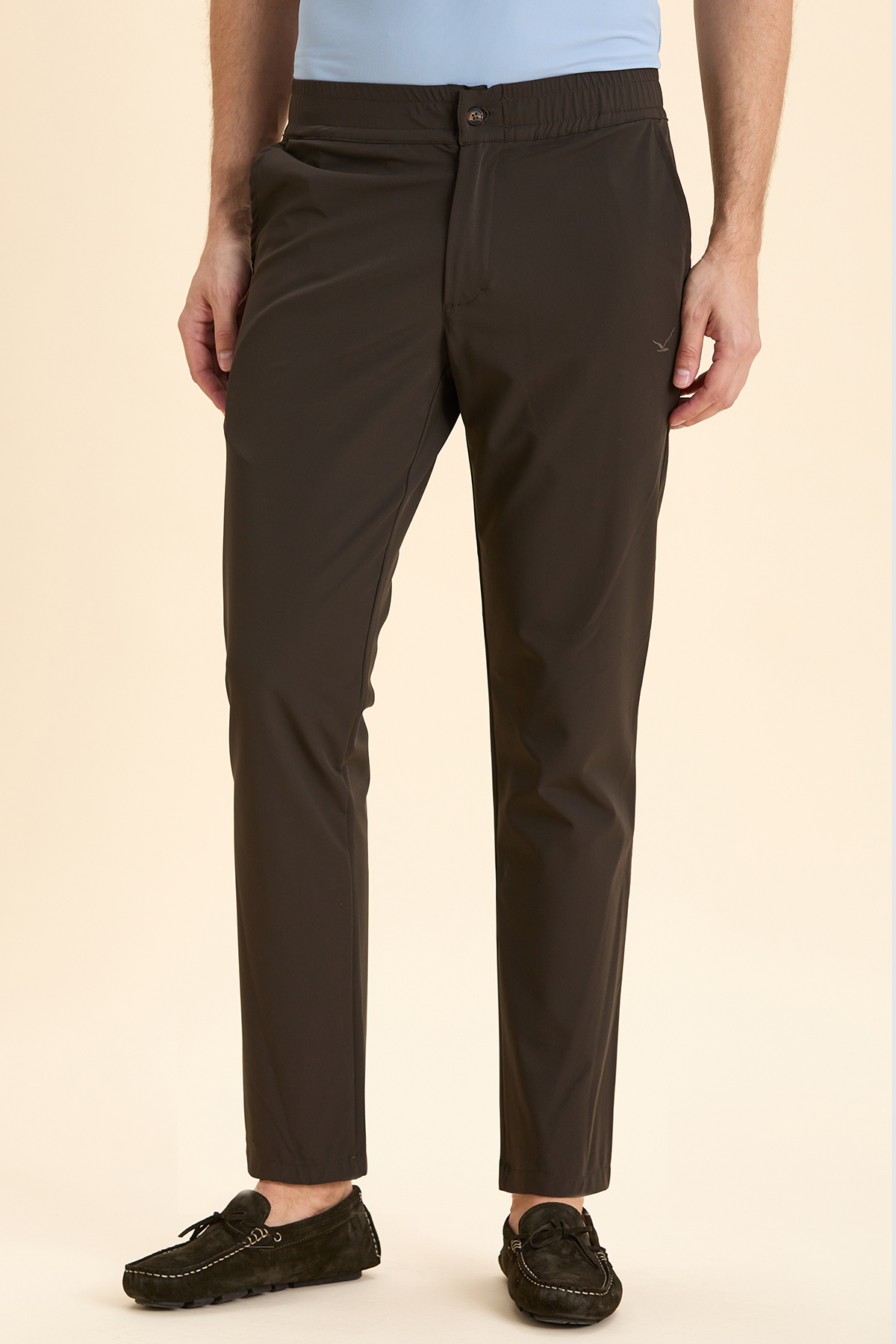 Kahverengi Casual Pantolon - SMILE