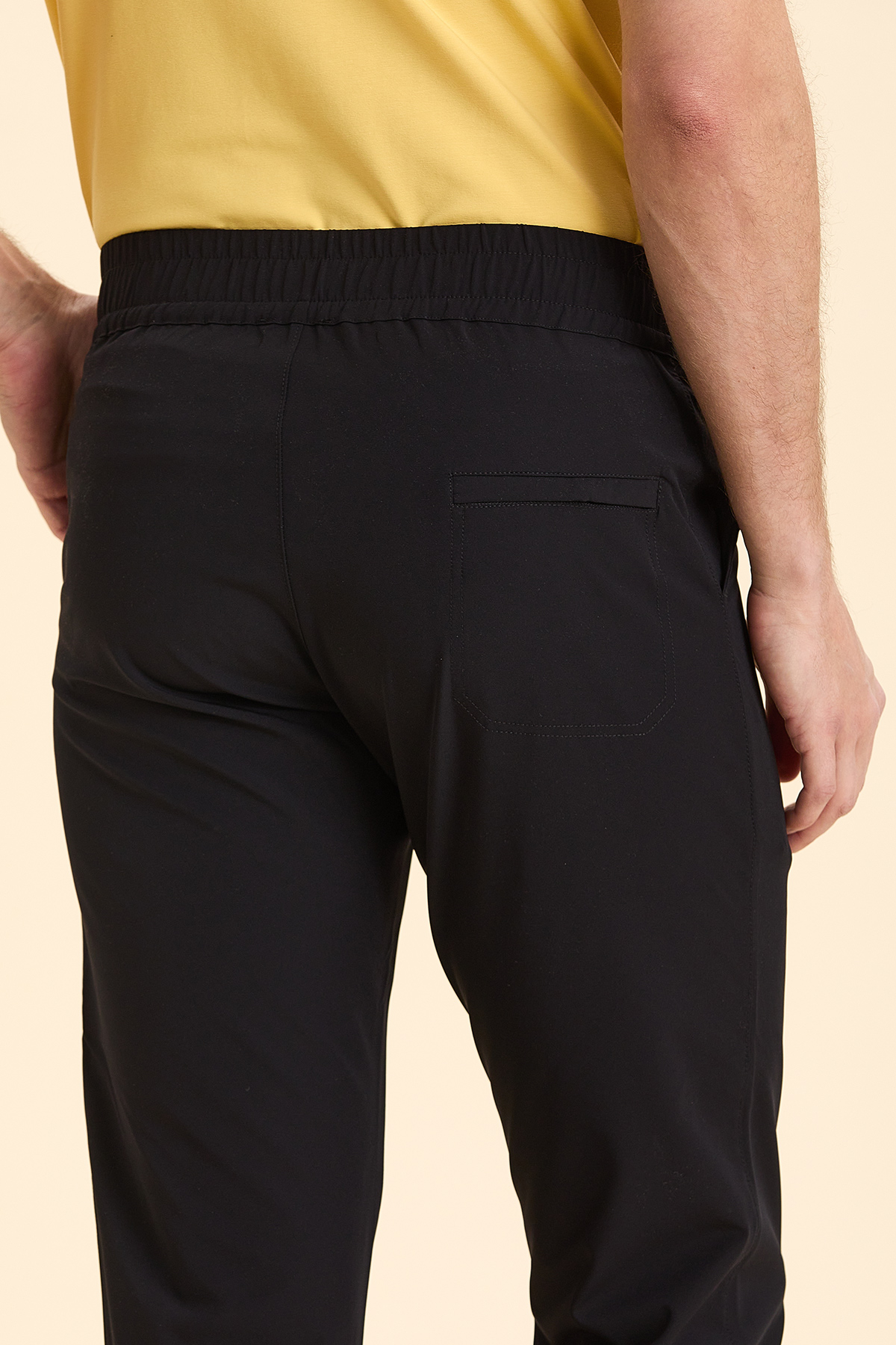 Siyah Casual Pantolon - SMILE (2)