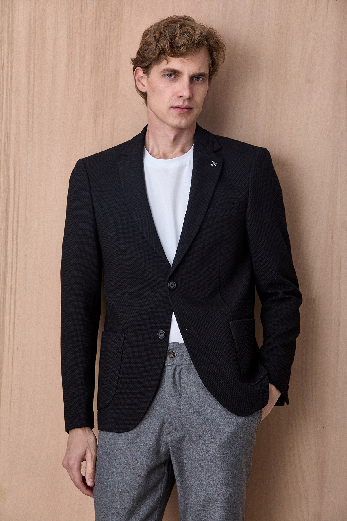 Siyah Blazer Ceket - SMILE