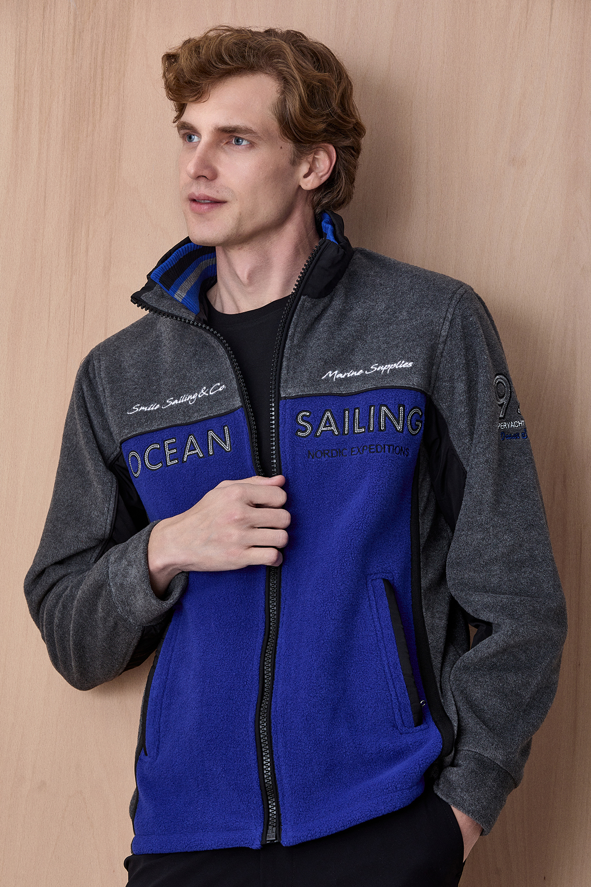 Antrasit - Sax Sweatshirt - SMILE (2)